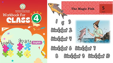 The Magic Fish | Worksheets | Lesson 5 | English | AP DSC 2024 Textbooks