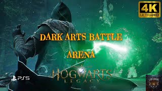 Using All Three Unforgivable Curses in Hogwarts Legacy - Dark Arts Battle Arena