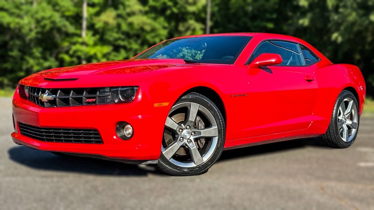 2010シェルビーカマロSS A166876) 2010 Chevrolet Camaro 2SS/RS Coupe 28K Miles - YouTube