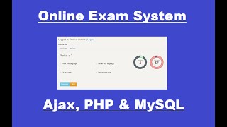 Build Online Exam System | PHP Projects