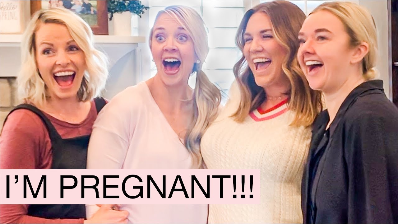 TELLING FAMILY AND FRIENDS WE'RE PREGNANT + CELEBRITY CAMEO!