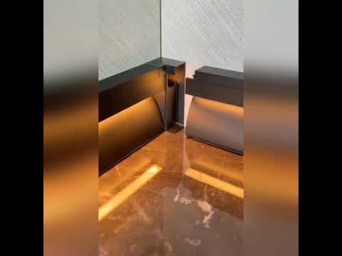 Плинтус с подсветкой - YouTube