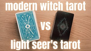Modern Witch Tarot VS Light Seer's Tarot 🔥⚡️ Battle of the Beginner Decks ✨ screenshot 1