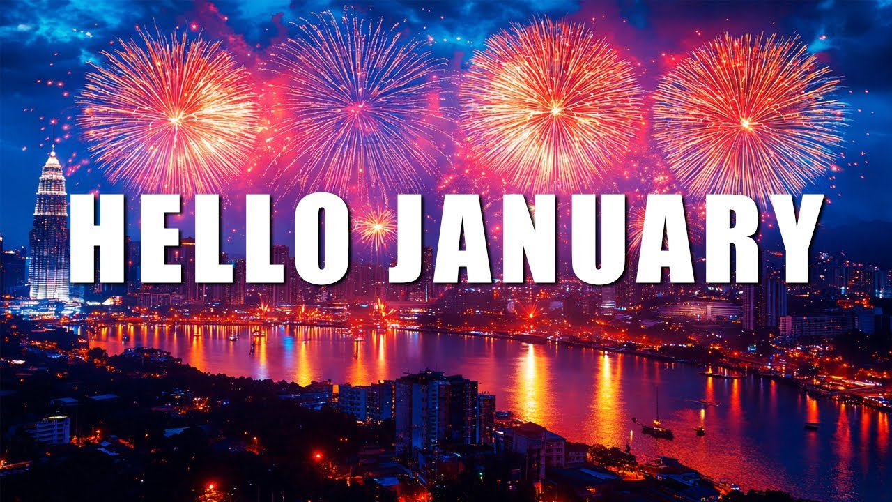 Hello New Year 🎉 Peaceful Moments To Welcome The New Year 🗓️ Chill songs to start your new month