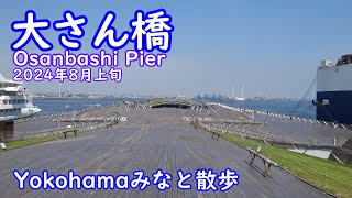 【Yokohamaみなと散歩】大さん橋「くじらのせなか」/ Osanbashi Pier 