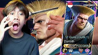 NYOBAIN SKIN DYRROTH STREET FIGHTER OUTFIT 1 - Mobile legends