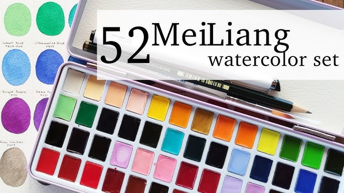 The Uprgaded! 52-Color Set of MeiLiang Watercolors; Is it worth the upgrade  from Pretty Excellent? 