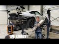 Pose dun ipe exhaust  porsche 991 gt3 rs 