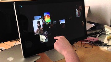 LEAP Motion WebGL Lightroom Demo, Minority Report Style