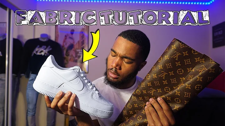 HOW TO: PUT FABRIC ON AF1'S THE CORRECT WAY! TUTORIAL - DayDayNews