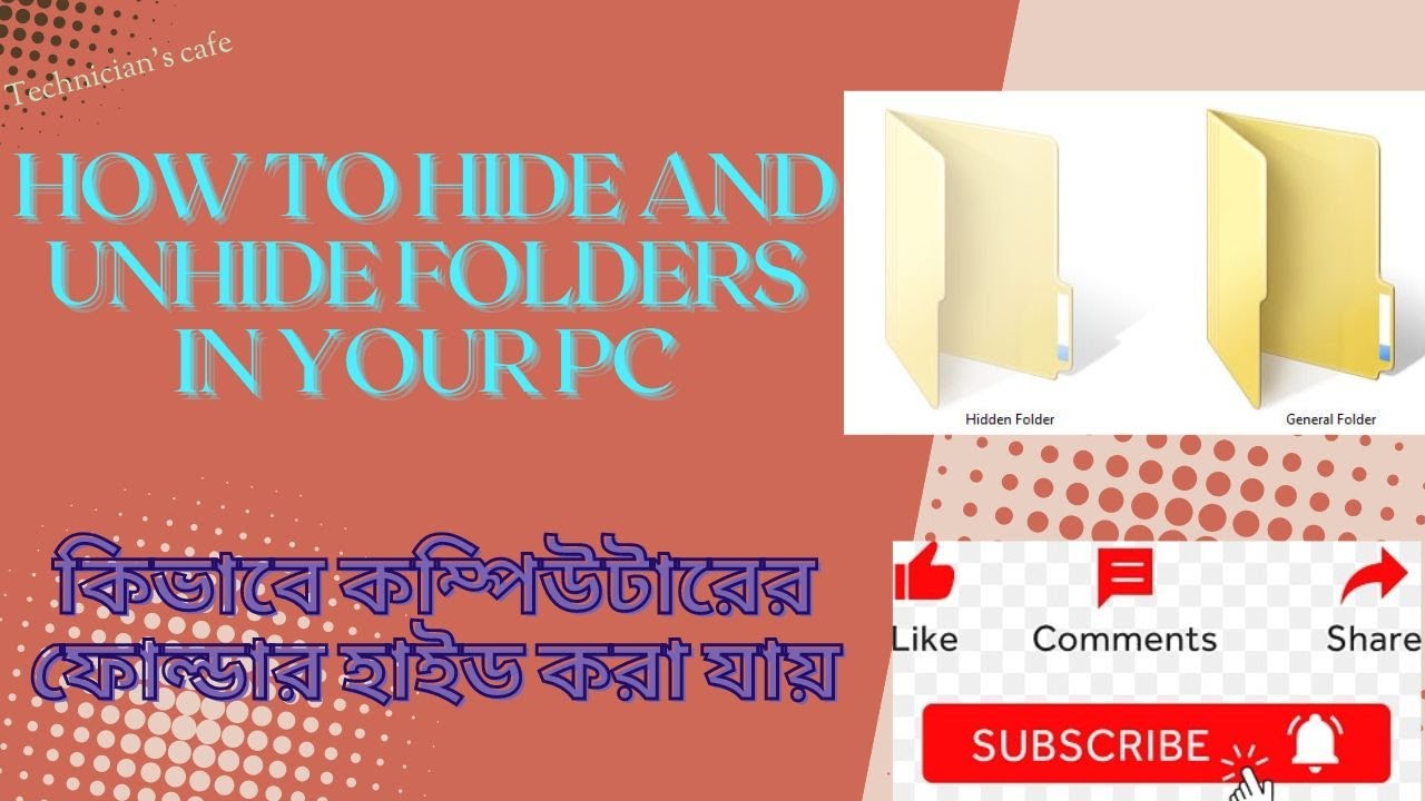 how to hide or unhide folder/files in windows 11. - YouTube