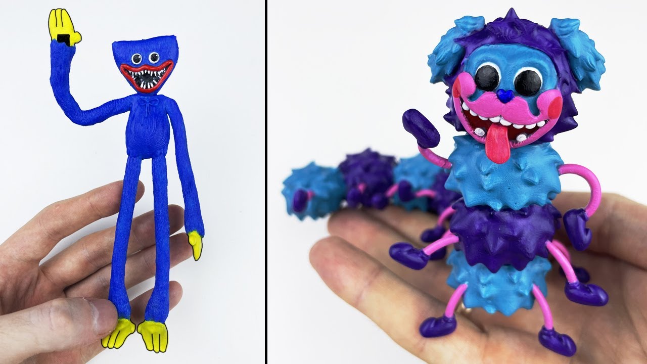 Poppy playtime PJ Pug-a-Pillar fan made 3D PRINT MODEL