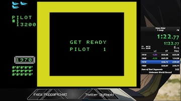 New Speedrun World Record - Time Pilot - 1 Loop - ColecoVision - 2:34.05
