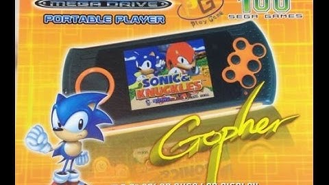 The Gopher Sega Mega Drive Portable Player Review