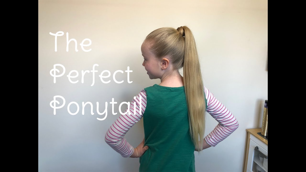 Young girl with blonde hair in a ponytail - wide 10