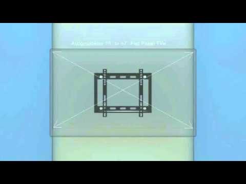 Atlantic Low Profile Fixed TV Wall Mount Kit - #63607073 For 10 Atlantic Low Profile Fixed TV Wall Mount Kit - #63607073 for 10 - 37 in. Flat Panel TVs - Atlantic Low Profile Fixed TV Wall Mount Kit - #63607073 For 10