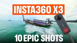 10 Easy Insta360 X3 Shots For A Travel Vlog Video In Thailand + Insta360 App Editing Tutorial screenshot 2