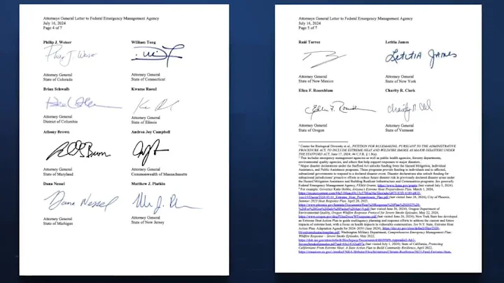 AZ Attorney General calls on FEMA to recognize extreme heat and wildfire smoke as major disasters