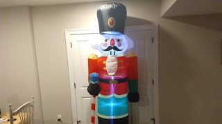 Christmas 2019 8ft Nutcracker Inflatable Review!