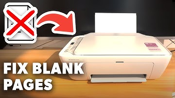 How to Fix HP Deskjet Printer That Prints Blank Pages - Full Guide