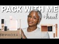 Pack with me  sephora order finally came  ariell ash