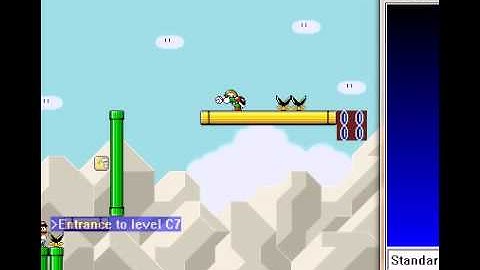 Super Mario World - Lunar Magic/ZSNES/Translhextion - Custom Title Screen