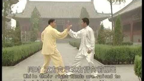 Chen Style Tai Chi Pushing hands 1/2(Eng sub)-Trần thức Thái cực quyền Thôi thủ
