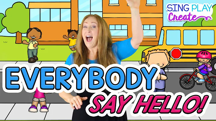 Hello Song for Children |Morning Dance Song| Circle Time |Preschool | Kindergarten |Sing Play Create