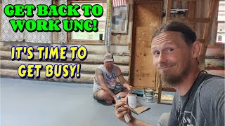 MAKING HIM GET TO IT! | vlog, couple builds tiny house, homesteading, offgrid, rv life, rv living |