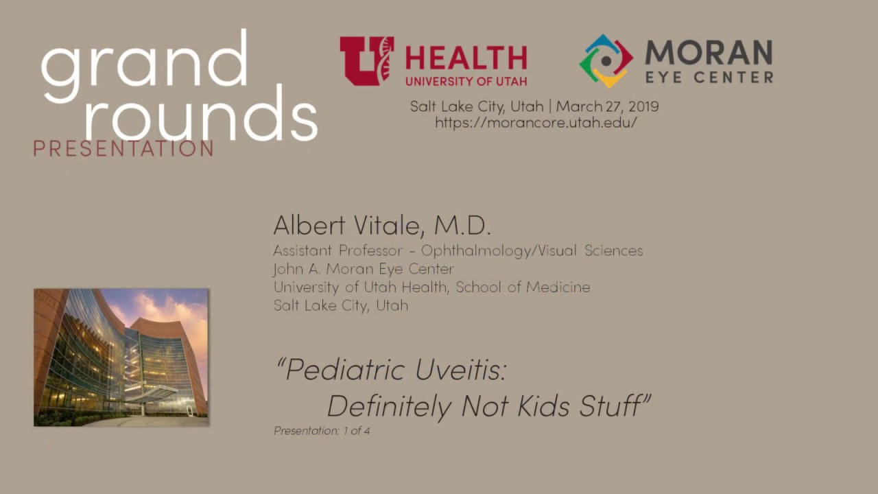 http://clinicaltrials.gov Overview of Diagnosis and Therapeutic Management Issues in Pediatric Uveitis