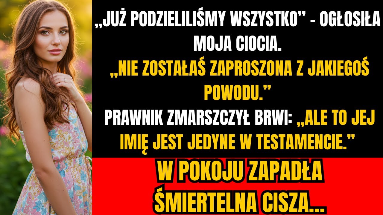„Rodzina wykreśliła mnie z testamentu babci za „niewdzięczność” — ale prawnik się nie zgodził.”