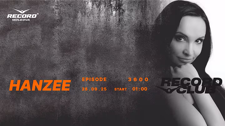 House music mix  |  DJ HANZEE  | Radio RECORD Moldova | episode 3600| 2025-28-09
