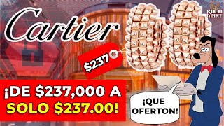 ¿Por qué CARTIER es tan Caro? Aretes de $237,000.00 a solo $237.00. Caso Cartier.