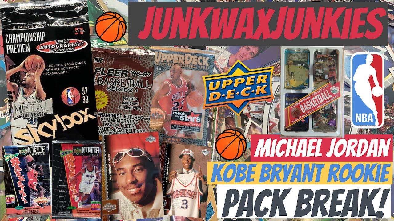 Upper Deck 96 Skybox Metal Basketball pack break Micheal Jordan