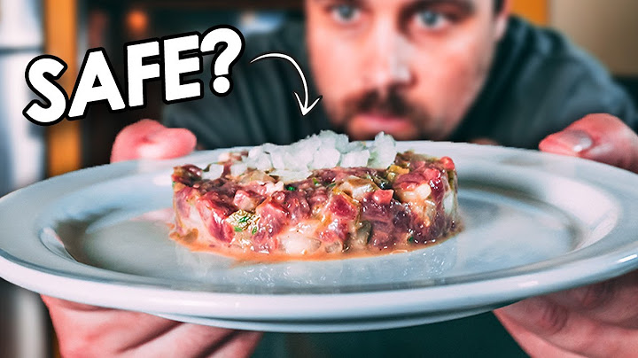 I Tried Making Steak Tartare Like Anthony Bourdain