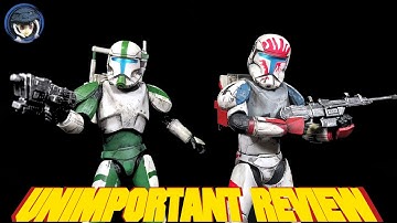 Star Wars The Black Series Gaming Greats Republic Commando Sev And Fixer Figure - Unimportant Review