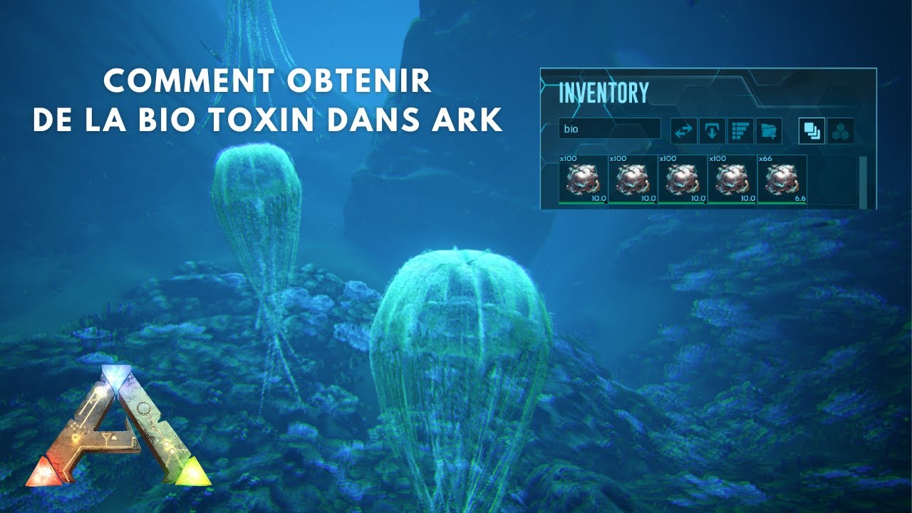 Comment avoir de la bio toxin dans Ark Survival Evolved - YouTube