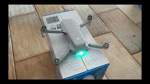 DJI Mavic Mini - Take off in slow motion