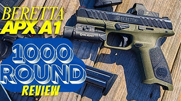 Beretta APX A1 Full Size - 1000 Round Update 