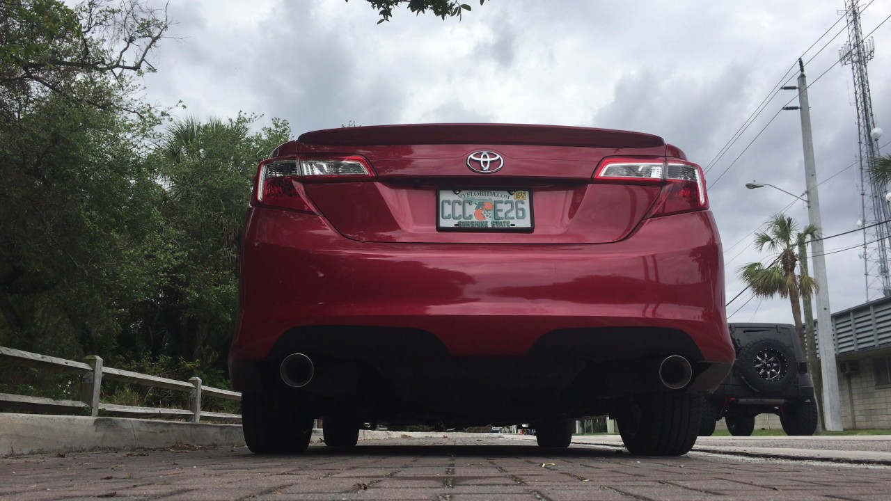 2013 V6 Camry Magnaflow Exhaust - YouTube