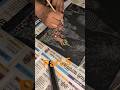 ASMR Scratch Art Time-lapse: Moscow Night and Fireworks Part 5 #art #shorts #ytshorts #drawing