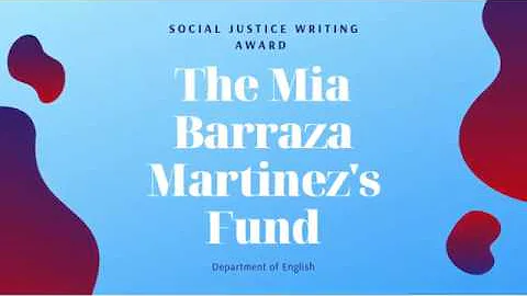 Day of Giving 2019: Mia Barraza Martinez's Fund