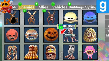 Nextbots in playground mod updated new deer monster all anomaly brainrot bosses 😱 chasing nextbots 🔥