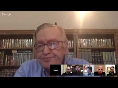 Olavo de Carvalho - Hangout com Mauricio Marques Canto Junior video phone lyrics