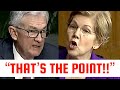 &quot;THAT&#39;S THE POINT!!&quot; Elizabeth Warren CONFRONTS Jerome Powell on Corrupt Monopoly Price Gouging
