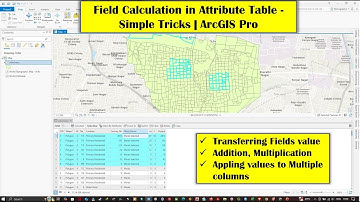 #18: Field Calculations in Attribute Table | ArcGIS Pro | Simple Tricks