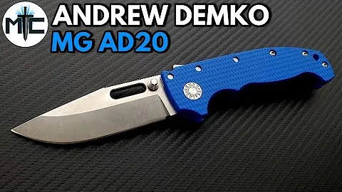 Andrew Demko MG AD20 Folding Knife - Overview and Review