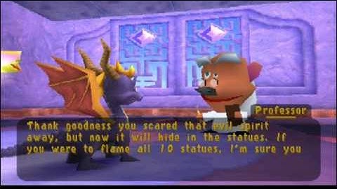 Spyro 2 Gateway to Glimmer Walkthrough Part 4 - Colossus [1-2]