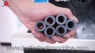 Automatic Hard ABS/PVC/HDPE Pipe Cutting Machine | Thick Walled Pipe Cutting