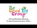 Virtual member meeting product demonstration